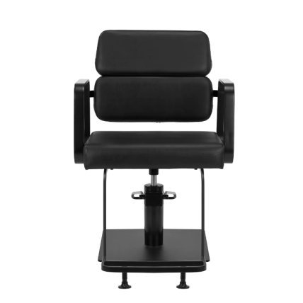 Professional hairdressing chair GABBIANO PORTO, black color 2 Professional hairdressing chair GABBIANO PORTO, black color 2