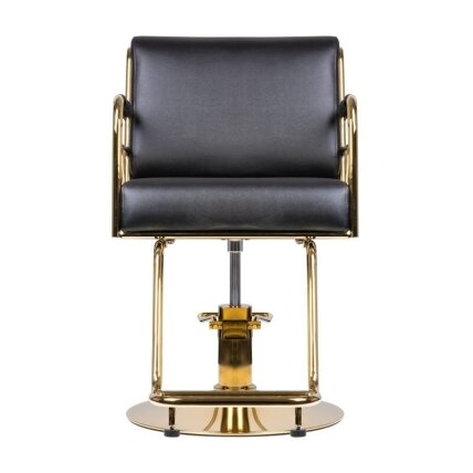 Professional hairdressing chair GABBIANO PRATO, black-gold color 3 Professional hairdressing chair GABBIANO PRATO, black-gold color 3