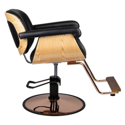 Professional hairdressing chair GABBIANO VENICE, black 1