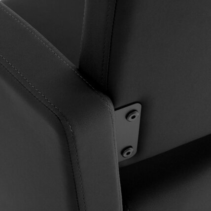 Professional barber chair GABBIANO VITORIA, black color 4 Professional barber chair GABBIANO VITORIA, black color 4