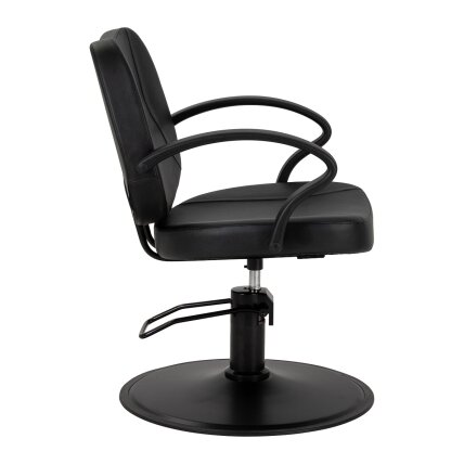 Profesionali kirpyklos kėdė HAIR SYSTEM A055B, juodos spalvos 3
