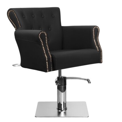 Professional hairdressing chair HAIR SYSTEM BER 8541, black 1 Professional hairdressing chair HAIR SYSTEM BER 8541, black 1