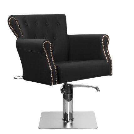 Professional hairdressing chair HAIR SYSTEM BER 8541, black Professional hairdressing chair HAIR SYSTEM BER 8541, black