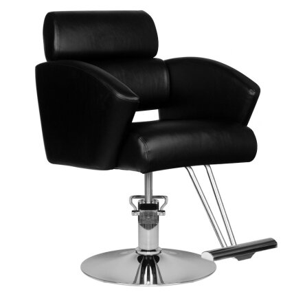 Profesionali kirpyklos kėdė HAIR SYSTEM HS02, juodos spalvos Profesionali kirpyklos kėdė HAIR SYSTEM HS02, juodos spalvos