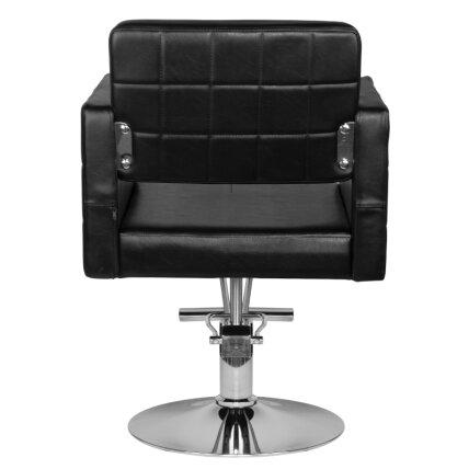 Profesionali kirpyklos kėdė HAIR SYSTEM HS33, juodos spalvos 2