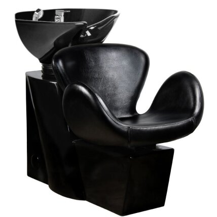 Professional hairdressing sink GABBIANO AMSTERDAM, black color