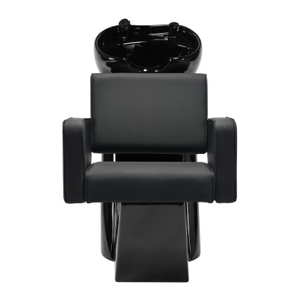 Professional hairdressing sink GABBIANO BILBAO, black 1 Professional hairdressing sink GABBIANO BILBAO, black 1