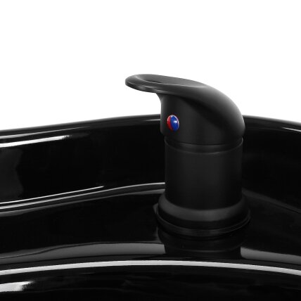 Professional barber sink GABBIANO BILBAO, brown 7