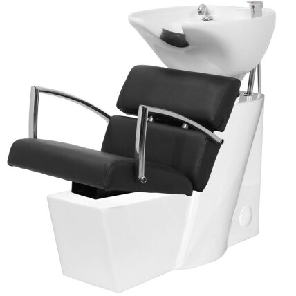 Professional hairdressing sink GABBIANO BRUSELA, black color 2 Professional hairdressing sink GABBIANO BRUSELA, black color 2