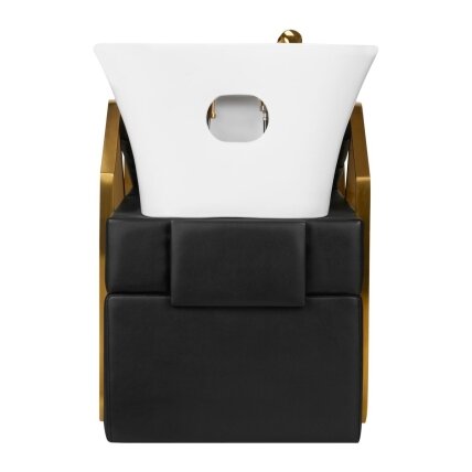 Professional sink for hairdressers GABBIANO DIANA, black/gold color 3 Professional sink for hairdressers GABBIANO DIANA, black/gold color 3