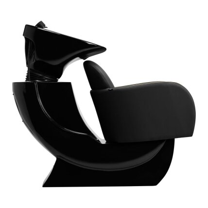 Professional hairdressing sink GABBIANO MALAGA, black with golden armrests 3 Professional hairdressing sink GABBIANO MALAGA, black with golden armrests 3