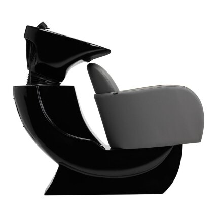 Professional hairdressing sink GABBIANO MALAGA, gray with golden armrests 2 Professional hairdressing sink GABBIANO MALAGA, gray with golden armrests 2