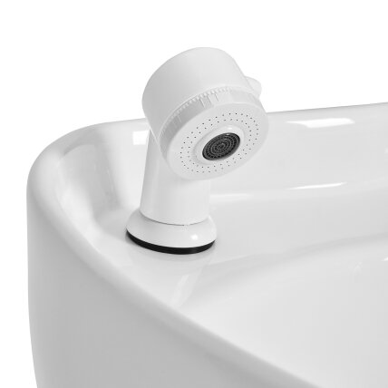 Profesionali kirpyklos plautuvė GABBIANO PORTO, juodai baltos spalvos 6 Profesionali kirpyklos plautuvė GABBIANO PORTO, juodai baltos spalvos 6