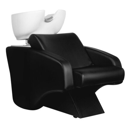 Profesionali kirpyklos plautuvė HAIR SYSTEM C38, juodos spalvois 1