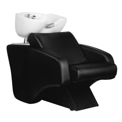 Profesionali kirpyklos plautuvė HAIR SYSTEM C38, juodos spalvois Profesionali kirpyklos plautuvė HAIR SYSTEM C38, juodos spalvois
