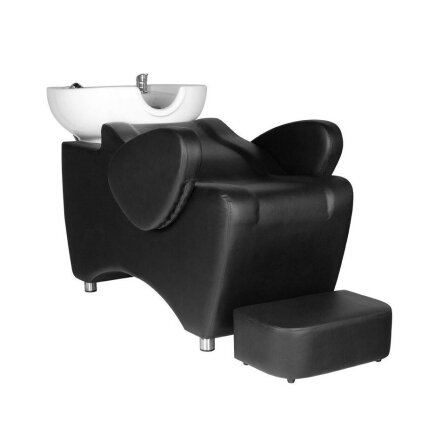 Professional sink for hairdressers HAIR SYSTEM HSB46, black color Professional sink for hairdressers HAIR SYSTEM HSB46, black color