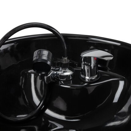 Professional hairdressing sink HAIR SYSTEM KOMODO, black 6