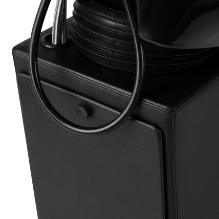 Professional hairdressing sink HAIR SYSTEM KOMODO, black 9