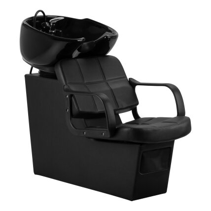 Professional hairdressing sink HAIR SYSTEM KOMODO, black Professional hairdressing sink HAIR SYSTEM KOMODO, black