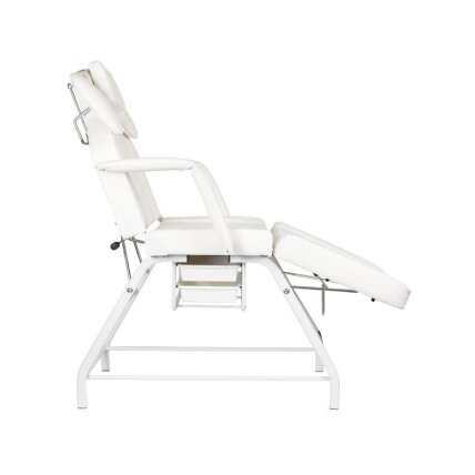 Professional cosmetology couch - bed white IVETTE 1 Professional cosmetology couch - bed white IVETTE 1