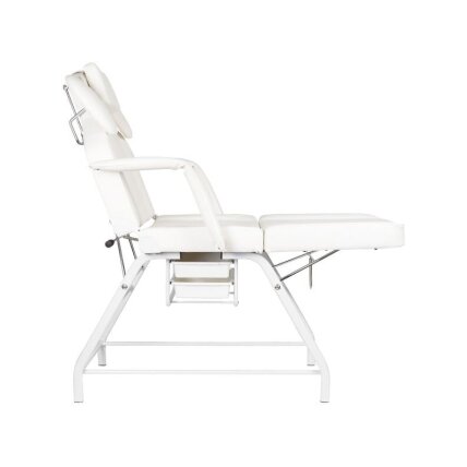 Professional cosmetology couch - bed white IVETTE 3 Professional cosmetology couch - bed white IVETTE 3