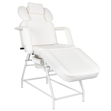 Professional cosmetology couch - bed white IVETTE Professional cosmetology couch - bed white IVETTE