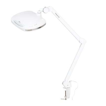 Professional cosmetic LED lamp - magnifier ELEGANTE 6030, surface-mounted, white 1 Professional cosmetic LED lamp - magnifier ELEGANTE 6030, surface-mounted, white 1