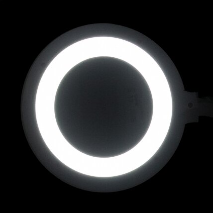 Professional cosmetic LED lamp - magnifier ELEGANTE 6031, surface-mounted, white 4