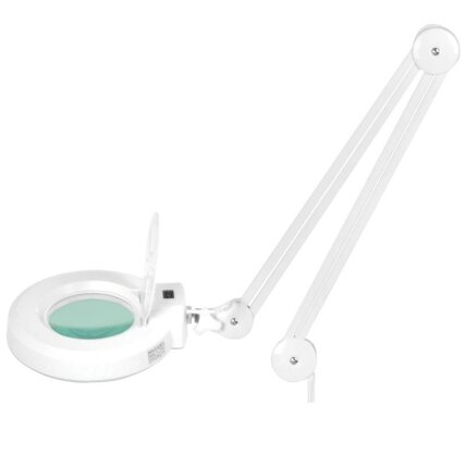 Professional cosmetic LED lamp with magnifier S5 (surface attached), white color 1 Professional cosmetic LED lamp with magnifier S5 (surface attached), white color 1