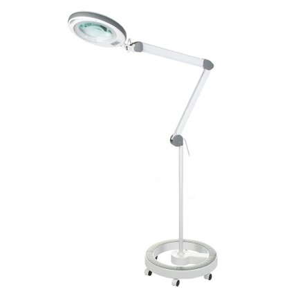 Professional cosmetic lamp magnifier BSL-05 LED 12W with stand, white color Professional cosmetic lamp magnifier BSL-05 LED 12W with stand, white color