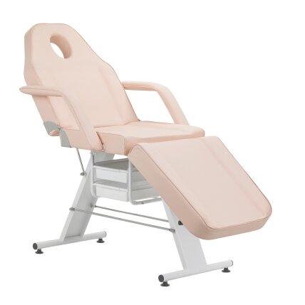 Professional cosmetology bed for beauty salons BASIC 202, pink color 2 Professional cosmetology bed for beauty salons BASIC 202, pink color 2