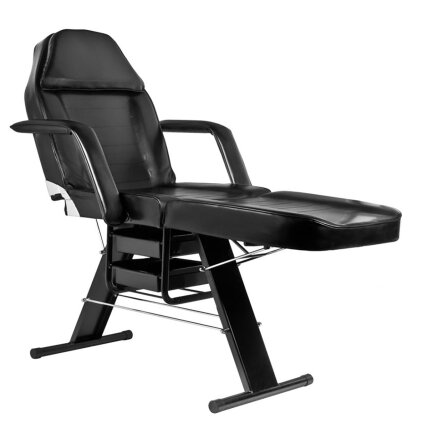 Professional cosmetology bed-chair for beauty procedures BASIC 202, black color 3 Professional cosmetology bed-chair for beauty procedures BASIC 202, black color 3
