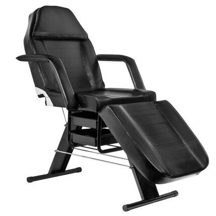 Professional cosmetology bed-chair for beauty procedures BASIC 202, black color Professional cosmetology bed-chair for beauty procedures BASIC 202, black color