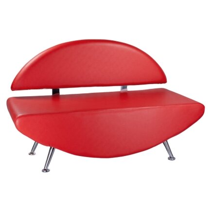 Profesionali laukiamojo sofa Carini BD-6710, raudonos spalvos Profesionali laukiamojo sofa Carini BD-6710, raudonos spalvos