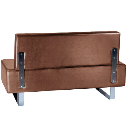 Professional waiting room sofa Messina BD-6713, light brown 1