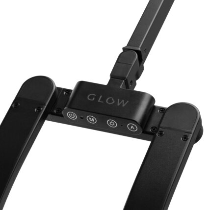 Profesionali makiažo ir blakstienų lempa kosmetologams bei grožio salonams GLOW L05, juodos spalvos 4