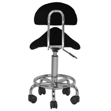 Professional master chair-saddle for beauticians 6001, black color 3 Professional master chair-saddle for beauticians 6001, black color 3