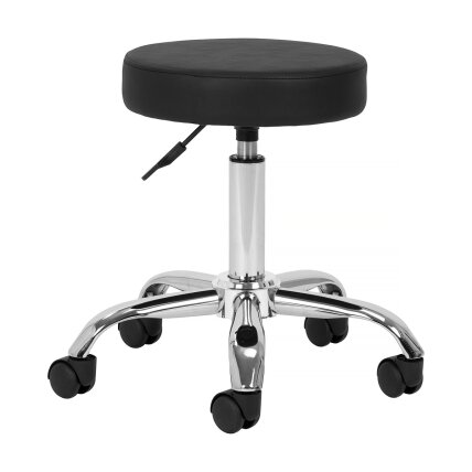Professional master chair - saddle for beauticians AM-310 V, black Professional master chair - saddle for beauticians AM-310 V, black