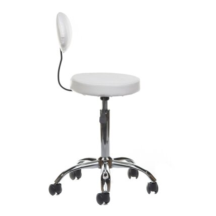 Profesionali meistro kėdė kosmetologams bei grožio salonams BH-7289, baltos spalvos 2