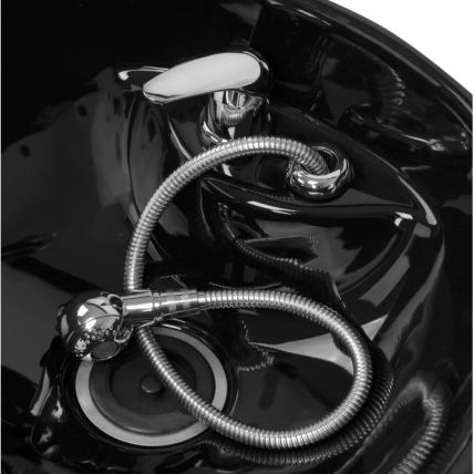Professional portable hairdressing sink GABBIANO B40, black 4 Professional portable hairdressing sink GABBIANO B40, black 4