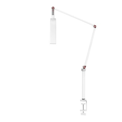 Profesionali procedūrinė lempa kosmetologams bei grožio salonams GLOW MX3, montuojama prie stalo (baltos spalvos) 3