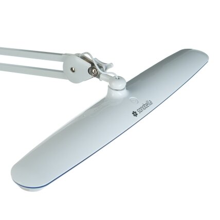 Profesionali stalinė lempa manikiūro darbams BSL-53 LED 20W CLIP, baltos spalvos 1 Profesionali stalinė lempa manikiūro darbams BSL-53 LED 20W CLIP, baltos spalvos 1