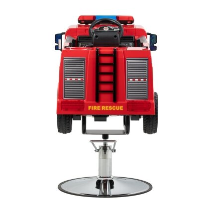 Profesionali vaikiška kėdė kirpykloms GABBIANO FIRE ENGINE, raudonos spalvos 4
