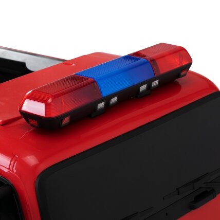 Profesionali vaikiška kėdė kirpykloms GABBIANO FIRE ENGINE, raudonos spalvos 8