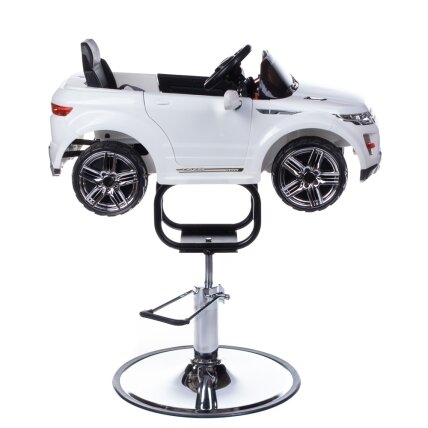 Professional children's chair for hairdressers Range Rover car, white color 2 Professional children's chair for hairdressers Range Rover car, white color 2