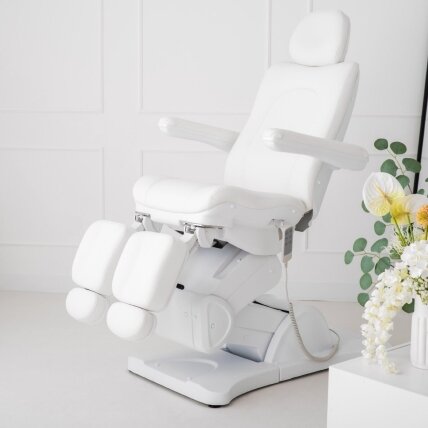 Professional electric podiatry chair SORINA PRO7, white 2 Professional electric podiatry chair SORINA PRO7, white 2