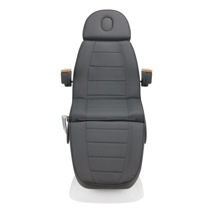 Professional electric recliner-bed for beauticians LUX 273B 3 motors, gray color 6