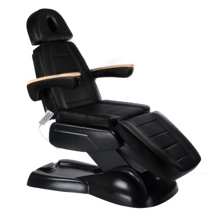Professional electric couch-bed for beauticians LUX BW-273B, 3 motors, black color Professional electric couch-bed for beauticians LUX BW-273B, 3 motors, black color
