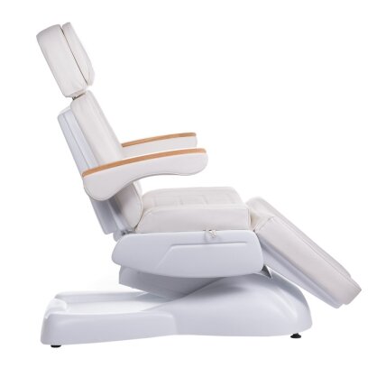 Profesionalus elektrinis gultas-lova kosmetologams LUX BW-273B-4 (4 varikliai), šaltai baltos spalvos 7 Profesionalus elektrinis gultas-lova kosmetologams LUX BW-273B-4 (4 varikliai), šaltai baltos spalvos 7