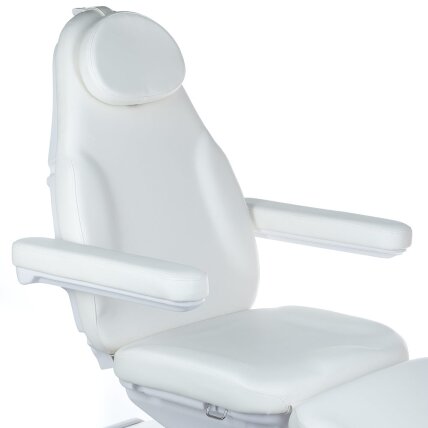Profesionalus elektrinis gultas-lova kosmetologams MODENA BD-8194, 3 variklių, baltos spalvos 1